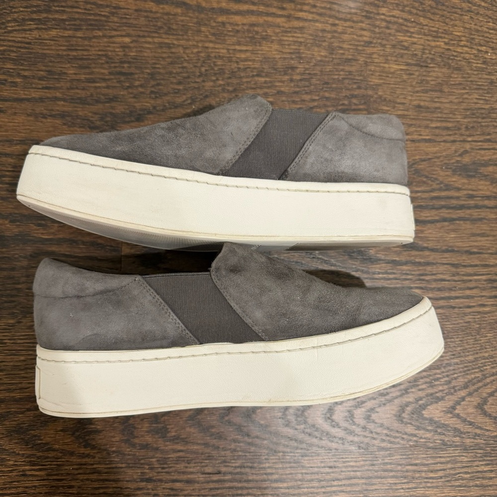 Vince Warren Platform Slip On Shoes